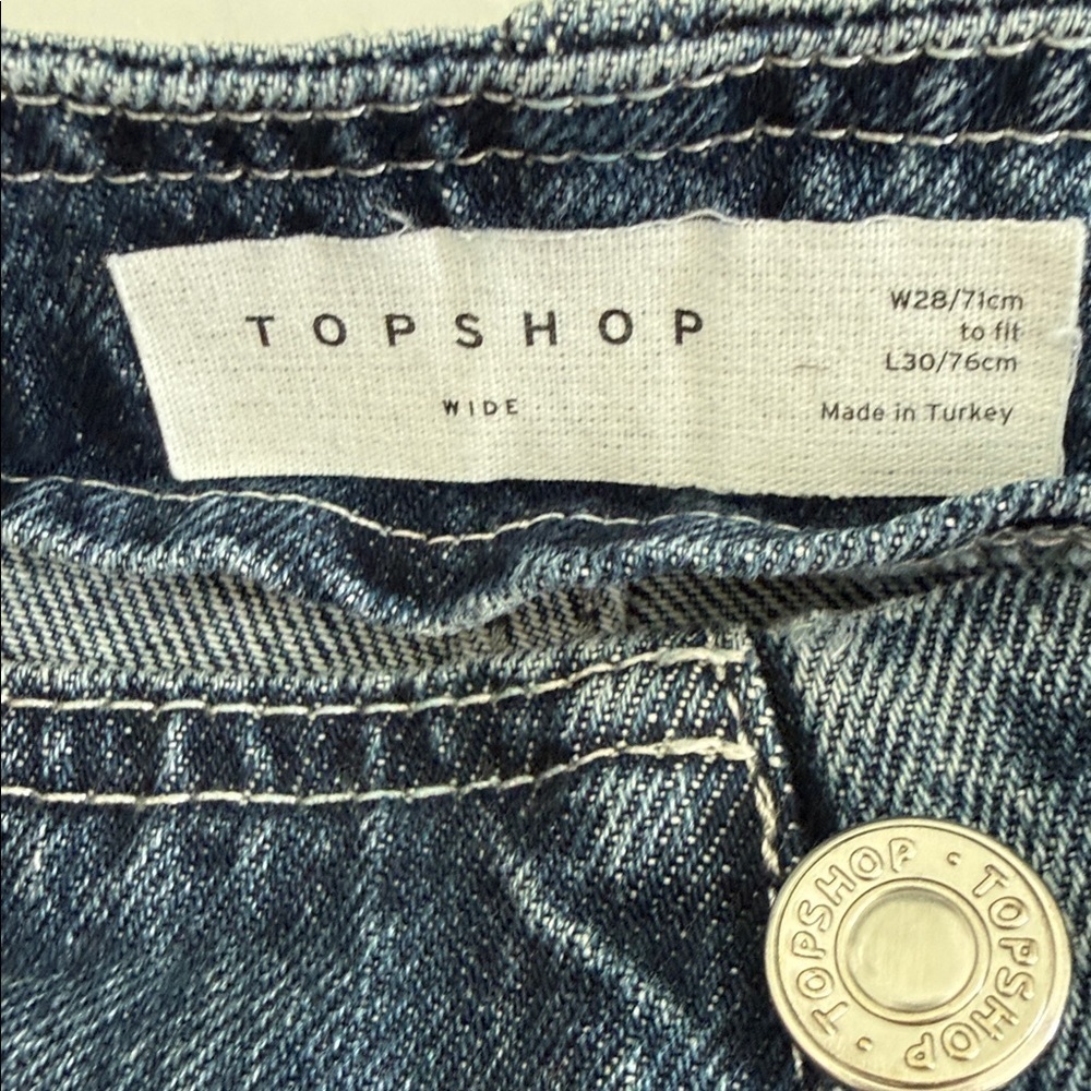 TOPSHOP V-Panel Jeans - Picture 14 of 15
